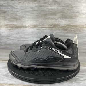 Merrell Women's All Out Crush Black Gray Trail Running Shoes Size 7